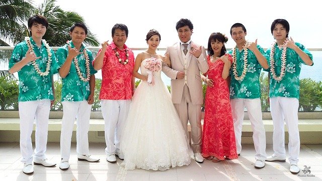 ハワイ結婚式 参列者の服装